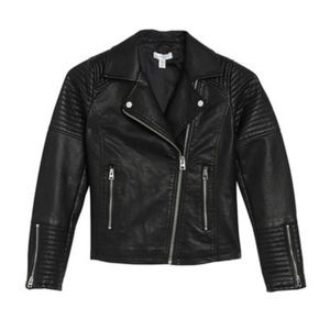 TOPSHOP Faux Leather Jacket